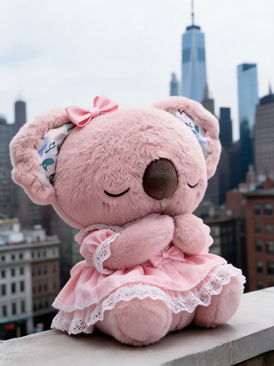 DreamLull breathing koala, lifestyle shot